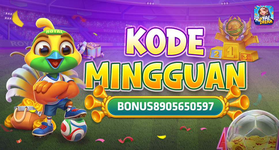 Kode Hadiah Royal Dream Mingguan 15 Juni 2026 | BONUS8905650597